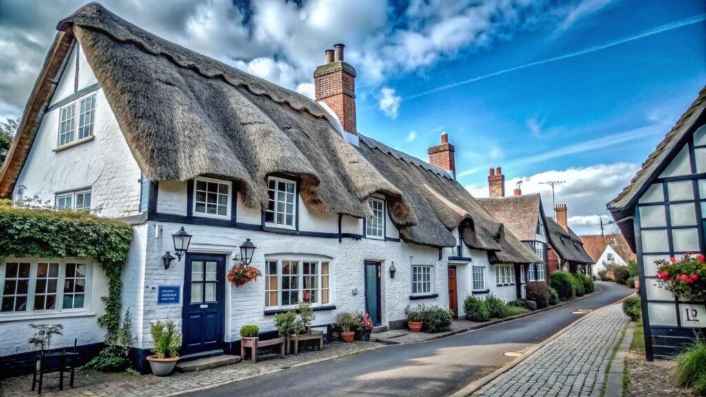 Traditional thatched cottages in Northamptonshire — family law solicitors serving the local community