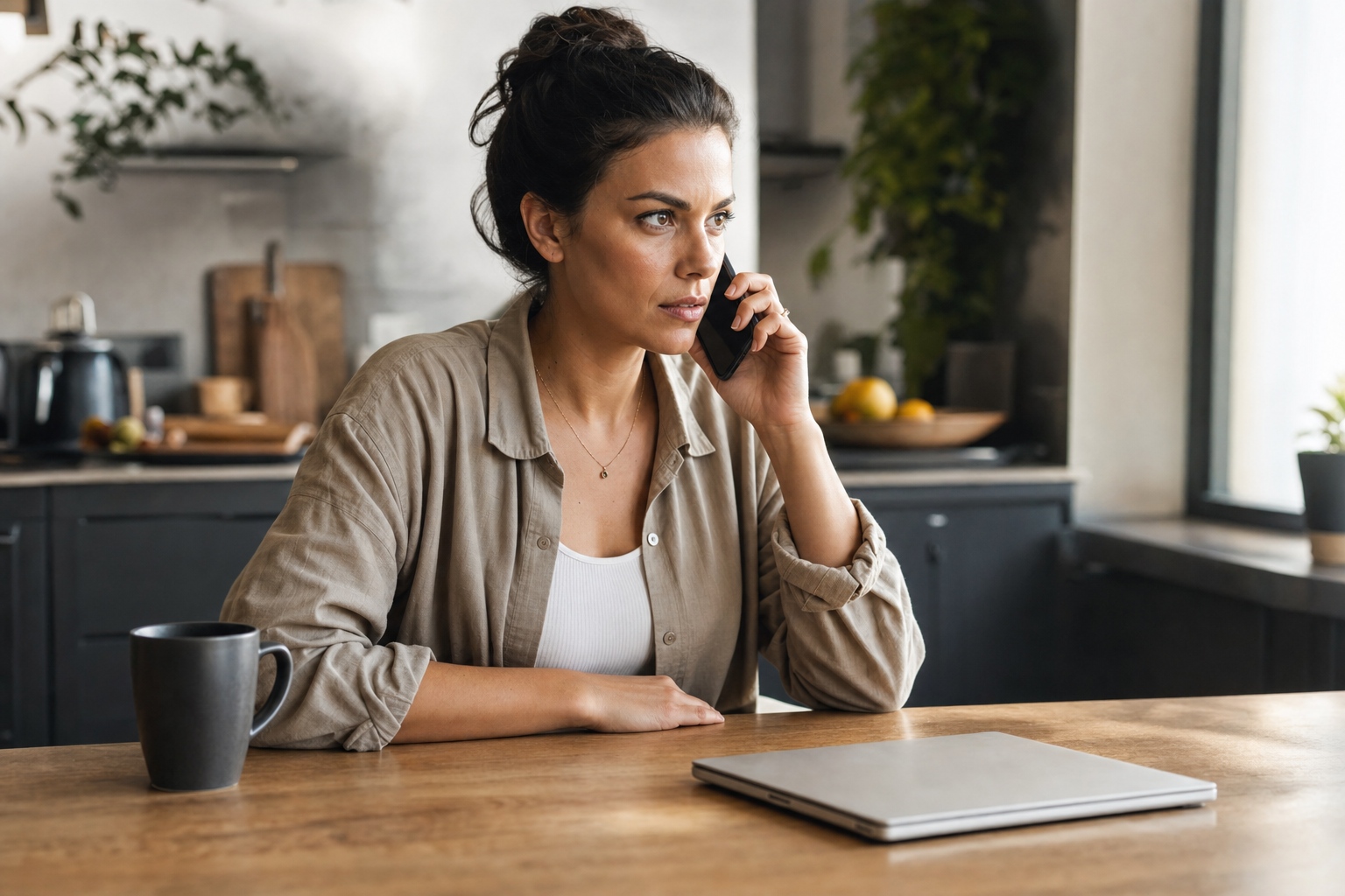 Woman calling Non-Molestation Order solicitors for urgent legal advice – Purcell Solicitors Milton Keynes