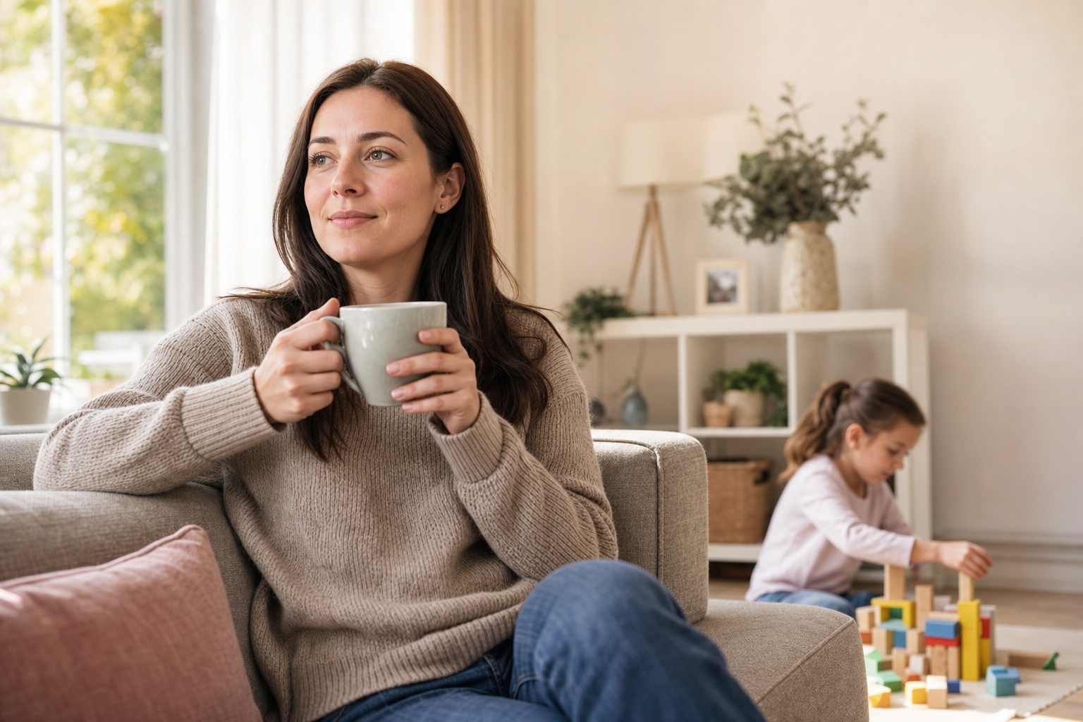Non-Molestation Order Protection | Purcell Solicitors Woman and child feeling safe at home after Non-Molestation Order – Purcell Solicitors Milton Keynes
