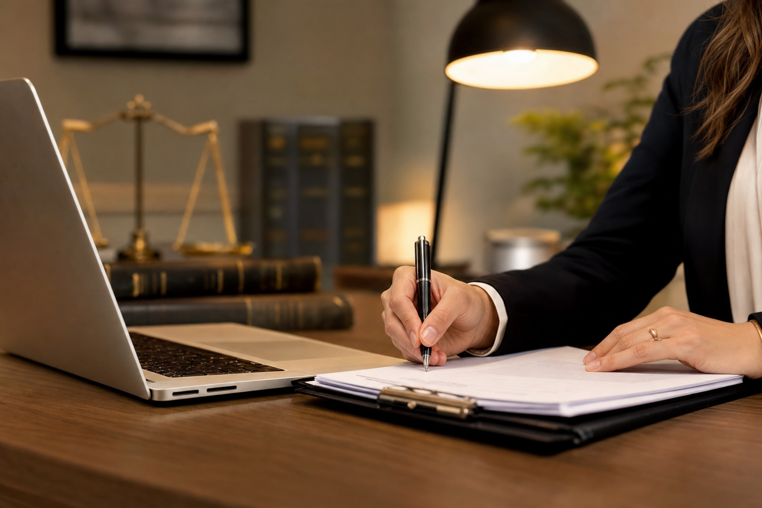 Solicitor preparing urgent occupation order court application – Purcell Solicitors Milton Keynes
