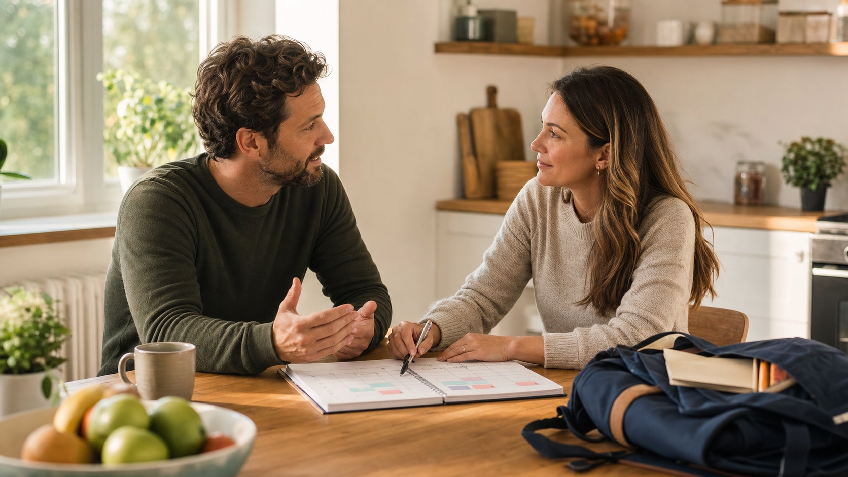 Shared Care Parenting Plan — Purcell Solicitors Parents agreeing a shared care parenting plan after separation — Purcell Solicitors