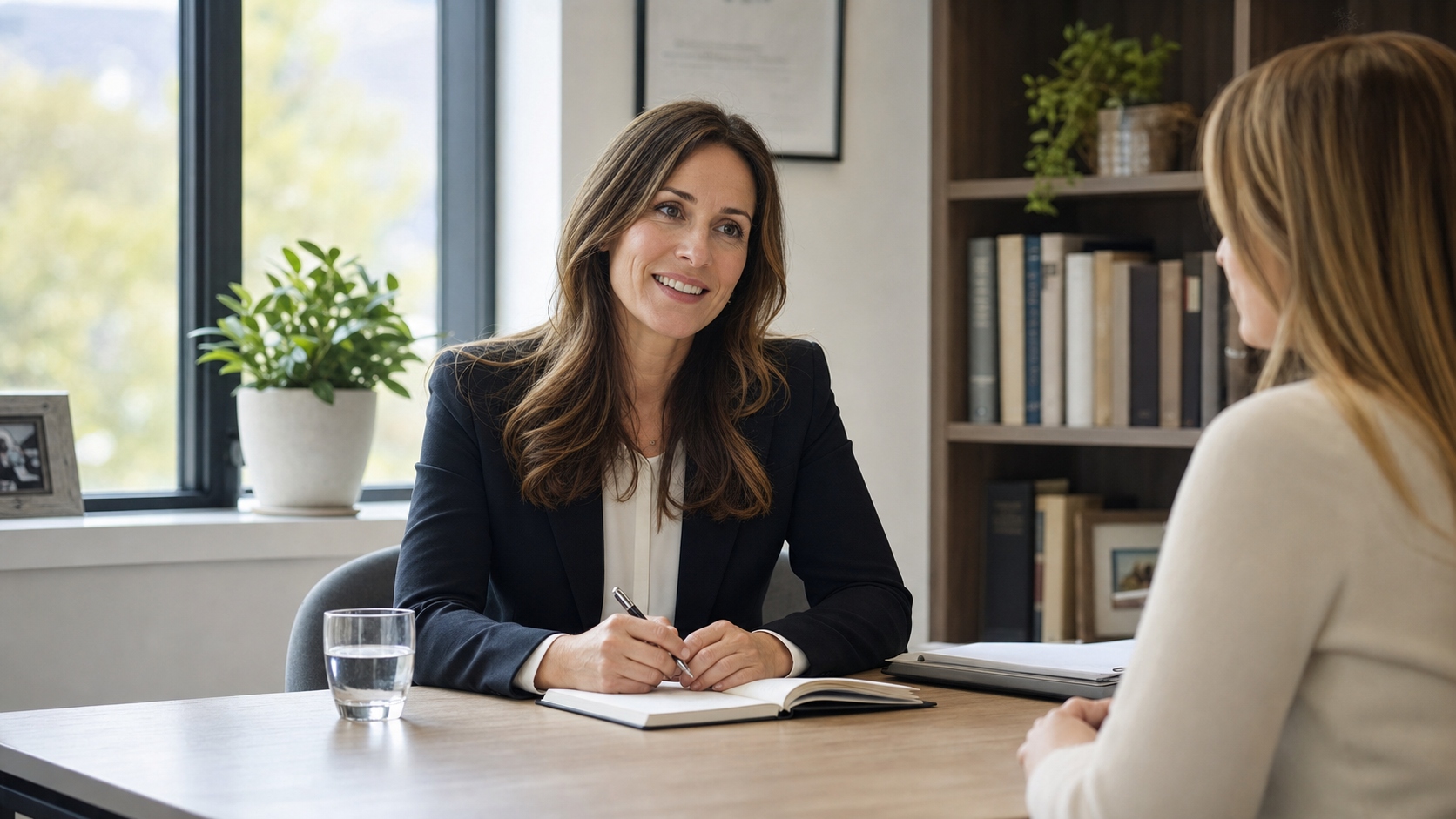 Child Arrangements Legal Advice — Purcell Solicitors Family law solicitor advising a parent on child arrangements after divorce — Purcell Solicitors