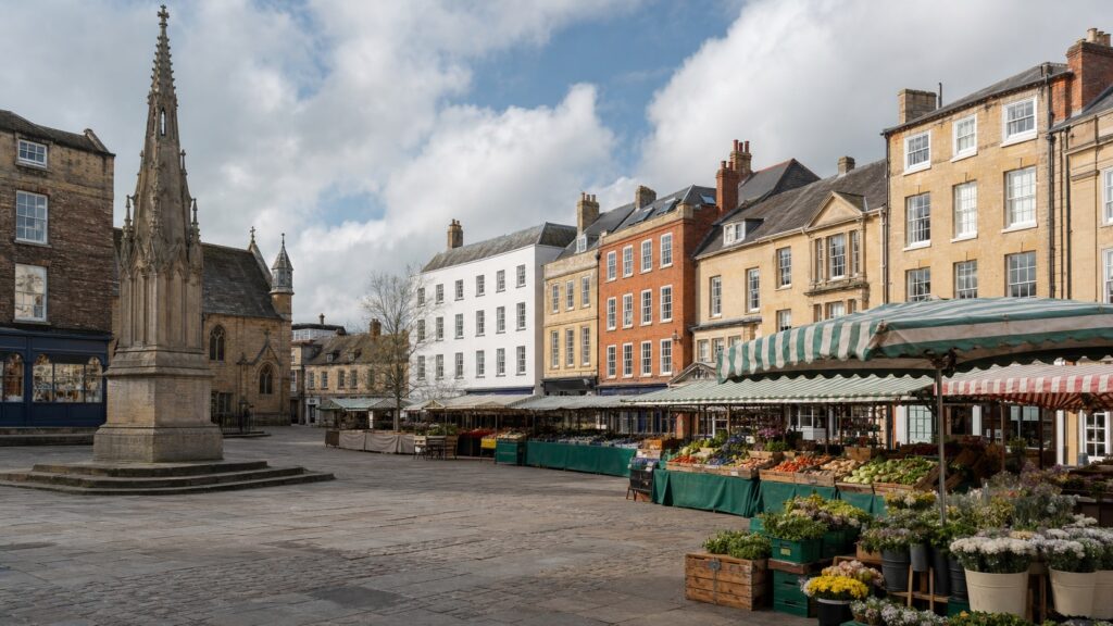 Banbury Market Town Centre — Purcell Solicitors Banbury town centre market place Oxfordshire — Purcell Solicitors family law firm